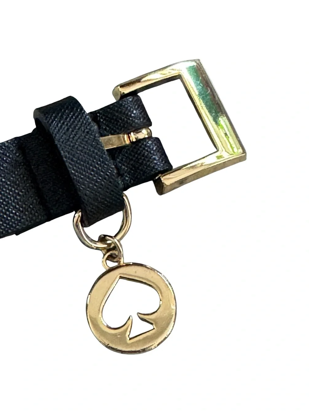 Kate Spade Leather five hole belt size medium